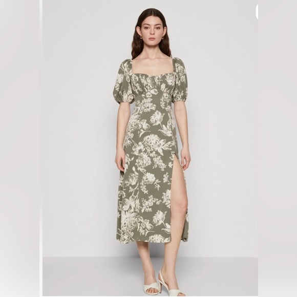 Abercrombie Floral Midi Dress - Picture 8 of 9